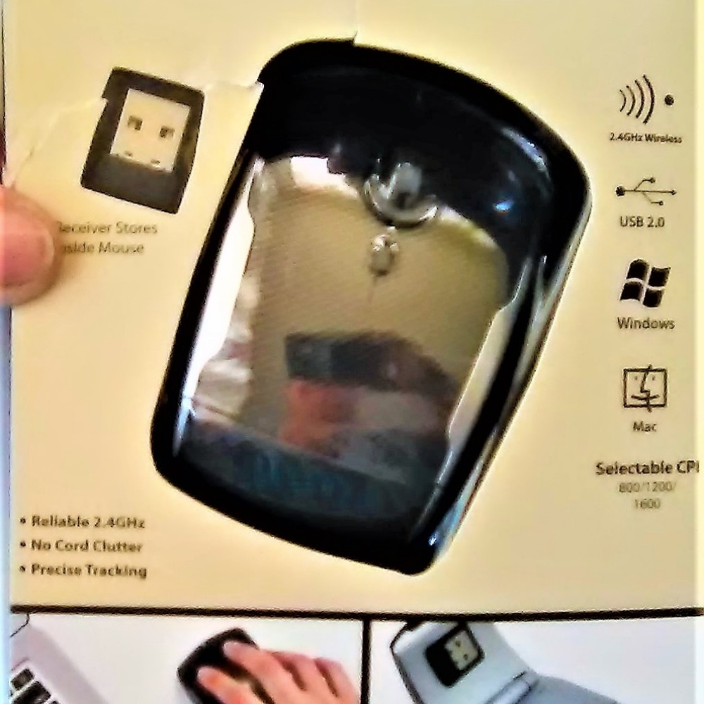 FINAL PRICE! NEW! WIRELESS FOLDABLE COMPUTER MOUSE